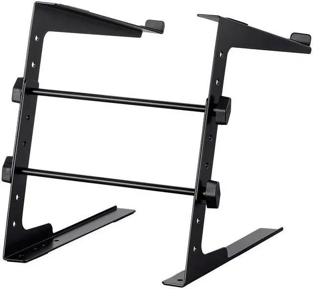 Alt view image 5 of 6 - Monoprice DJ Laptop Stand with Adjustable Height - Portable Laptop Holder, 8.0 lbs Weight Capacity, Ideal for DJs and Musicians - Stage Right Series