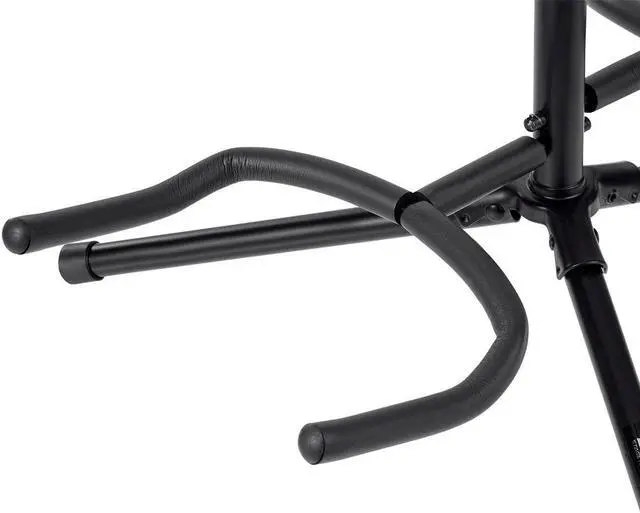 Alt view image 5 of 6 - Monoprice Double Guitar Stand, Height Adjustable, Holds Two Guitar, Guitar Rack, Ideal For both Electric and Acoustic Guitars - Stage Right Series