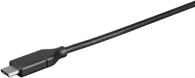 Alt view image 3 of 6 - Monoprice USB C to USB C 2.0 Cable - 4 Meters (13.1 Feet) - Black | 480Mbps, 5A, 30/26AWG, Type C, Compatible with iPad Pro / MacBook Pro / Samsung Galaxy More - Essentials Series