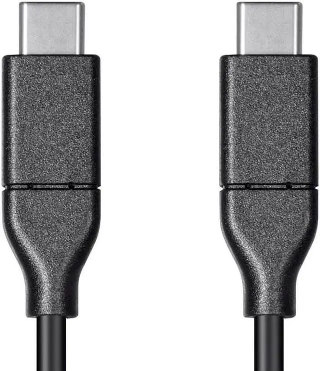 Alt view image 4 of 6 - Monoprice USB C to USB C 2.0 Cable - 4 Meters (13.1 Feet) - Black | 480Mbps, 5A, 30/26AWG, Type C, Compatible with iPad Pro / MacBook Pro / Samsung Galaxy More - Essentials Series