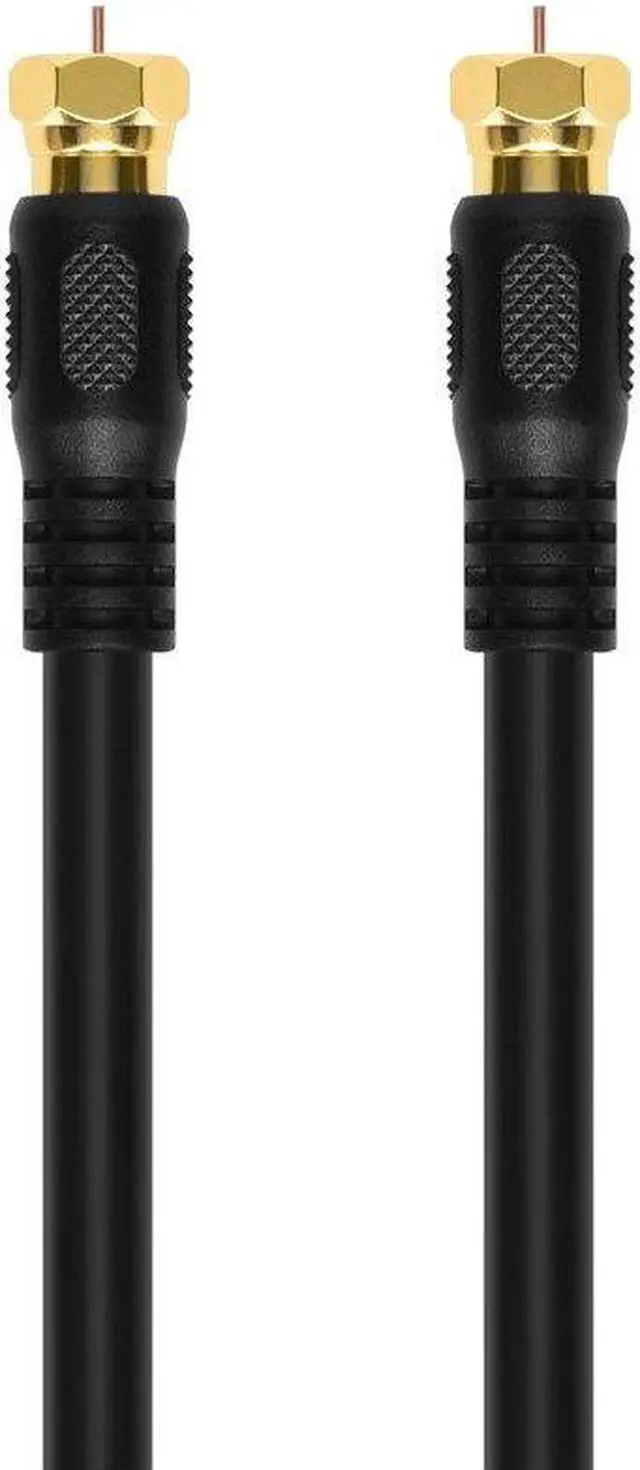 Alt view image 10 of 13 - Monoprice 15 ft. RG-6 Coaxial Cable, Black; For Use With Video Equipment 6314