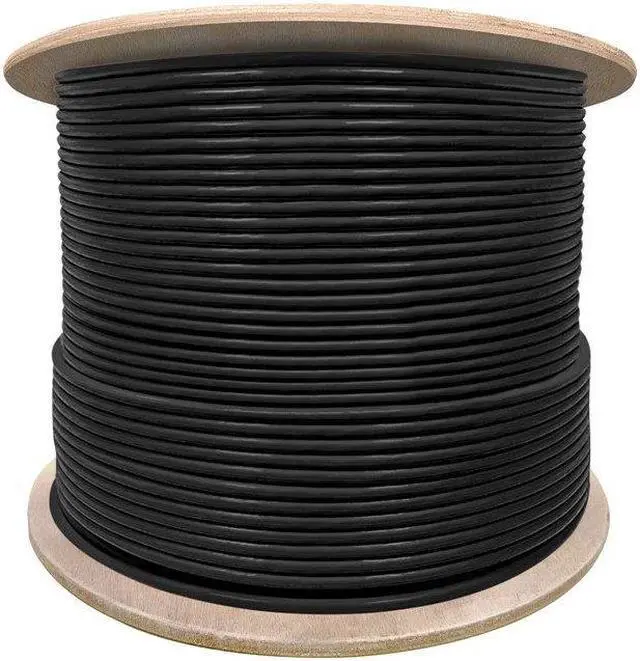 Monoprice Cat5e Ethernet Bulk Cable - Network Internet Cord - Solid ...