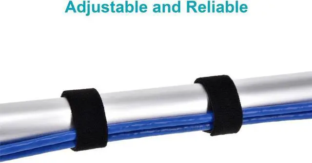 Alt view image 5 of 8 - Hook & Loop Fastening Tape, 3/4-inch Wide, 5 yards/Roll - Black