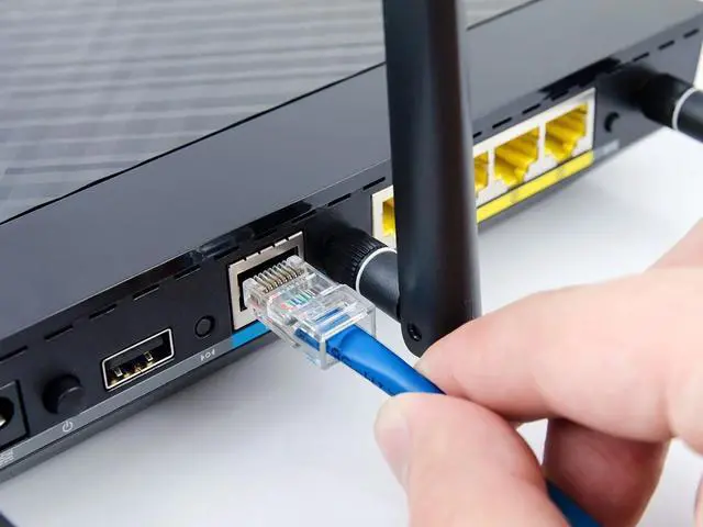 Alt view image 13 of 15 - Monoprice Cat5e Ethernet Patch Cable - 5 Feet - Blue, RJ45, Stranded, 350Mhz, UTP, Pure Bare Copper Wire, 24AWG - Zeroboot Series