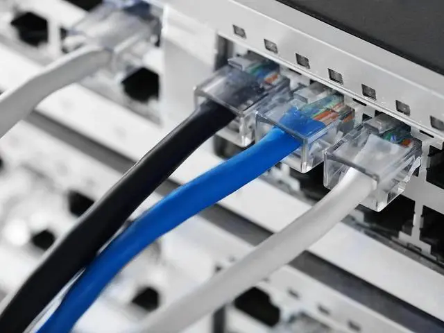 Alt view image 14 of 15 - Monoprice Cat5e Ethernet Patch Cable - 5 Feet - Blue, RJ45, Stranded, 350Mhz, UTP, Pure Bare Copper Wire, 24AWG - Zeroboot Series
