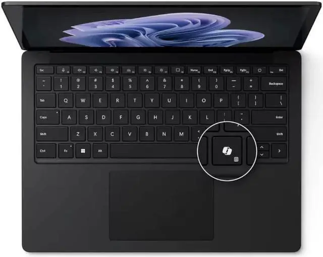 Alt view image 5 of 11 - Microsoft Laptop Surface Laptop 6 Intel Core Ultra 7 165H 32GB Memory 512 GB SSD Intel Arc Graphics 13.5" Touch Screen Windows 11 Pro 64-bit ZJZ-00001