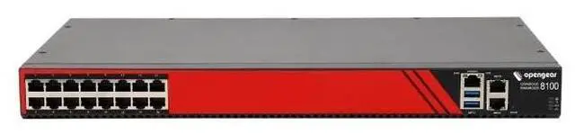 Alt view image 12 of 14 - Opengear CM8100 Console Server - 1.95 GB - DDR4 SDRAM - Twisted Pair - 2 x Network (RJ-45) x USB - 16 x Serial Port - 10/100/1000Base-T - 10 Gigabit Ethernet - Rack-mountable