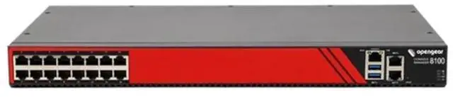 Alt view image 13 of 14 - Opengear CM8100 Console Server - 1.95 GB - DDR4 SDRAM - Twisted Pair - 2 x Network (RJ-45) x USB - 16 x Serial Port - 10/100/1000Base-T - 10 Gigabit Ethernet - Rack-mountable