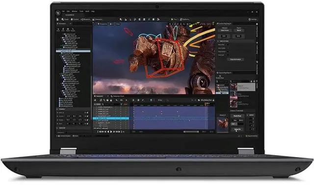 Alt view image 14 of 19 - Lenovo ThinkPad P16 Gen 2 16.0" Intel Core i9-13950HX NVIDIA RTX 2000 Ada Generation 32GB Memory 1TB SSD Windows 11 Pro 21FA002NUS