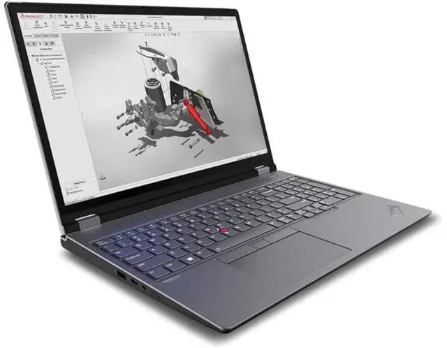 Alt view image 15 of 19 - Lenovo ThinkPad P16 Gen 2 16.0" Intel Core i9-13950HX NVIDIA RTX 2000 Ada Generation 32GB Memory 1TB SSD Windows 11 Pro 21FA002NUS