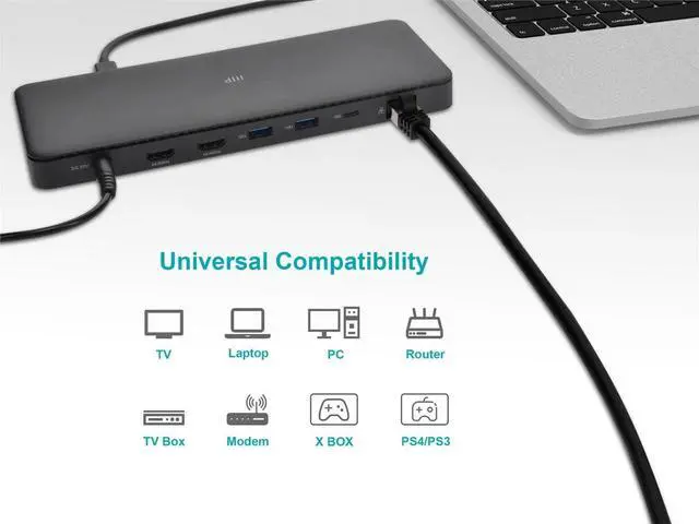 Alt view image 7 of 7 - Monoprice Cat8 26AWG S/FTP Ethernet Network Cable - 5 Feet - Black, 2GHz, 40Gbps, 3dB Headroom, Pure Bare Copper, PVC - Entegrade Series