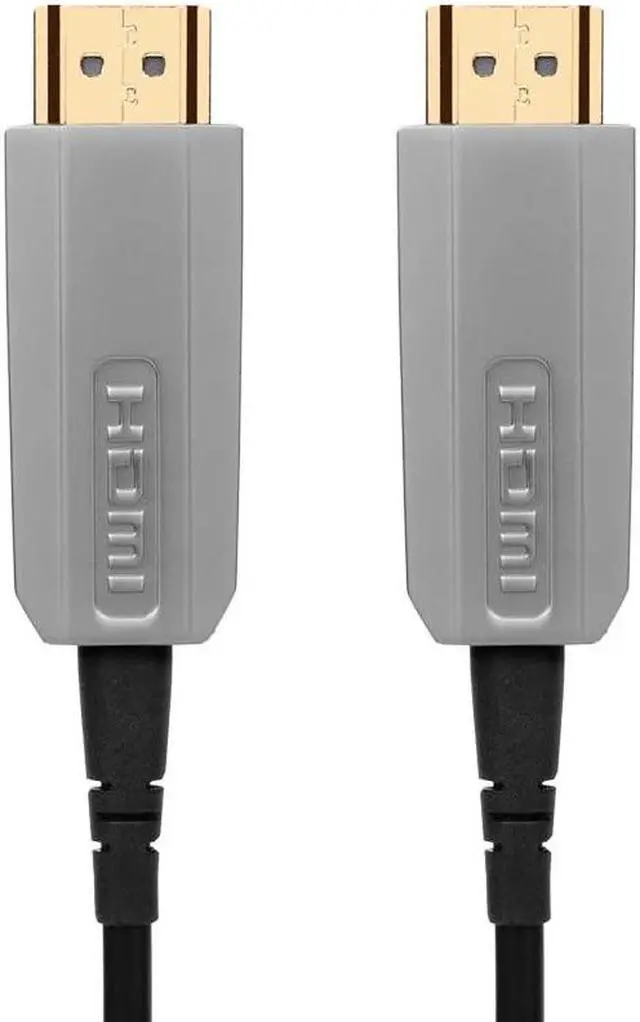 Alt view image 3 of 5 - SlimRun AV HDR High Speed Cable for HDMI-Enabled Devices - 4K @ 60Hz, HDR, 18Gbps, Fiber Optic, AOC, YCbCr 4:4:4, 7m, Bl