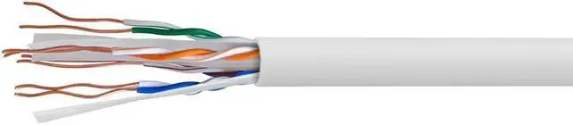 Alt view image 5 of 9 - Monoprice Cat6A Ethernet Bulk Cable - 1000 Feet - White | Network Internet Cord - Solid, 550Mhz, UTP, CMR, Pure Bare Copper Wire, 10G, 23AWG, No Logo