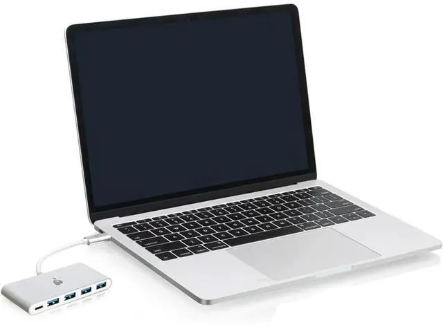 Alt view image 3 of 4 - IOGEAR 4PORT USB-C TO USB-A HUB WITH POWER DELIVERY