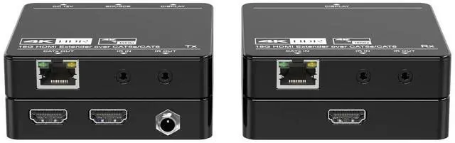 Main image of 4K60 Video Extender with HDMI up to 70m Over a Single CAT6/6a Ethernet Cable