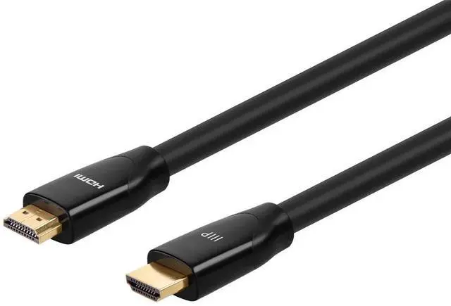 Main image of Monoprice 4K Certified High-Speed HDMI Cable - 4K60Hz, 18Gbps, HDR, VW-1 Rated, 30ft, Black