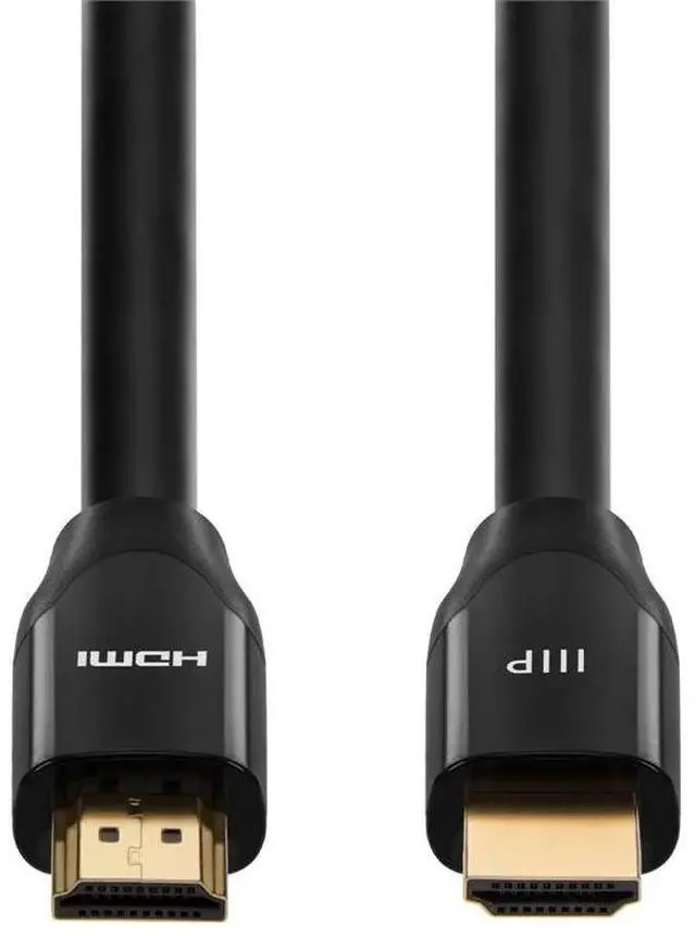 Alt view image 2 of 6 - Monoprice 4K Certified High-Speed HDMI Cable - 4K60Hz, 18Gbps, HDR, VW-1 Rated, 30ft, Black