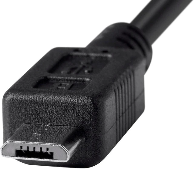 Alt view image 5 of 5 - USB 2.0 to Micro B Sync & Fast Charge Cable with Data Transfer Protection On/Off Switch – 30/20 AWG 4.5ft