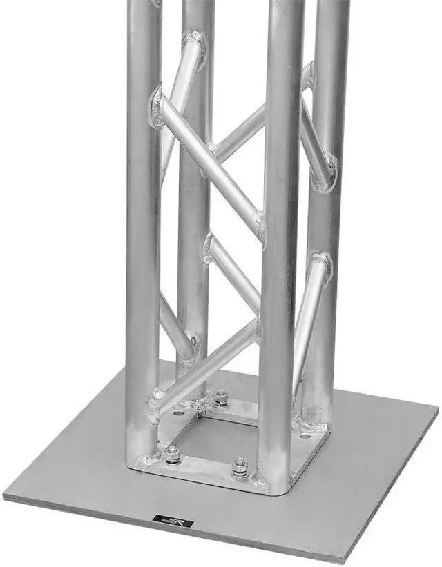 Alt view image 5 of 6 - Monoprice 8in x 8in Lite Duty Box Truss Base Plate | With Hardware, Up to 500 pounds load capacity - Stage Right Series
