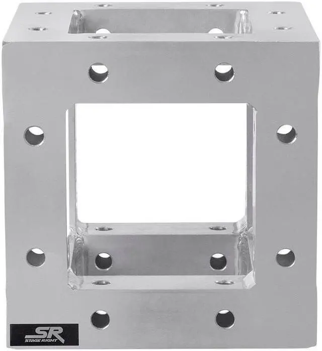 Alt view image 3 of 5 - Monoprice 8in x 8in Lite Duty Box Truss | 6-Way Corner With Hardware, Up to 500 pounds load capacity - Stage Right Series