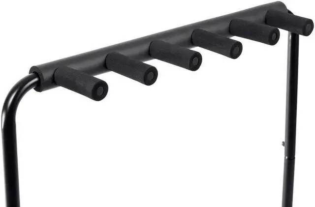 Alt view image 6 of 6 - Monoprice Multi Guitar Stand Folding | for 5 Acoustic and Electric Guitar or Bass - Stage Right Series