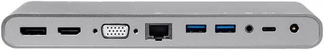 Alt view image 3 of 13 - Monoprice USB-C to USB 3.0 USB-C Port USB-C Power Delivery Port |100W, 10Gbps, 2-Port, with Folding USB Type-C Connector - Mobile Series