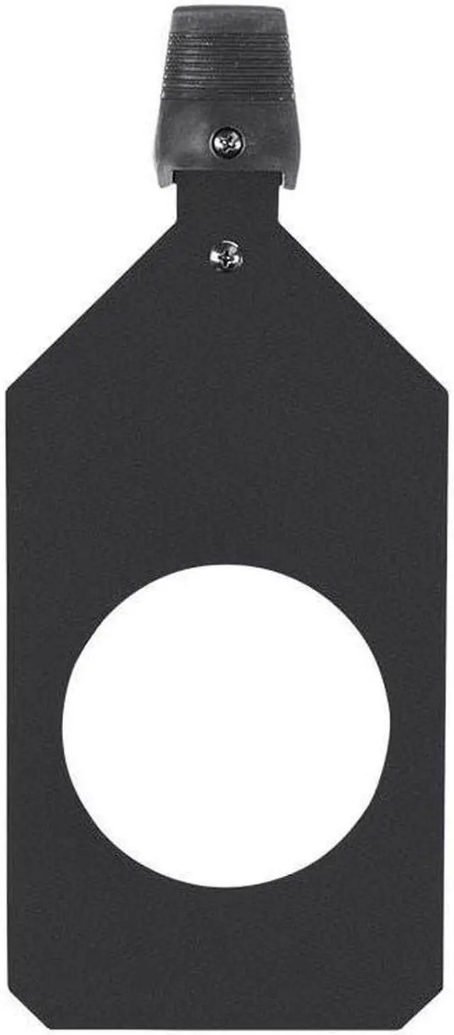 Main image of Monoprice Ellipsoidal Aluminum Replacement Gobo Holder - B Size | Metal or Glass - Stage Right Series