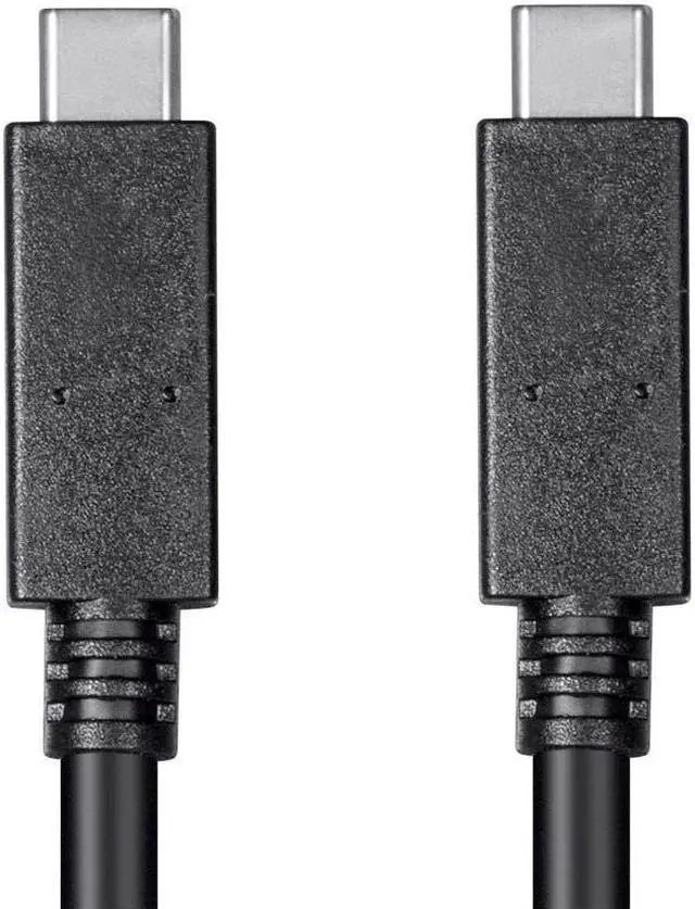 Alt view image 5 of 13 - Monoprice USB C to USB C 3.1 Gen 1 Cable - 2 Meters (6.6 Feet) - Black | Fast Charging, 5Gbps, 3A, 30AWG, Type C, Compatible with Xbox One / PS5 / Switch / iPad / Android and More - Essentials Series