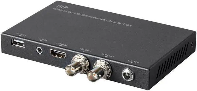 Alt view image 4 of 6 - Monoprice HDMI to 6G SDI Converter with Dual SDI Out, Automatically detects the HDMI input signal