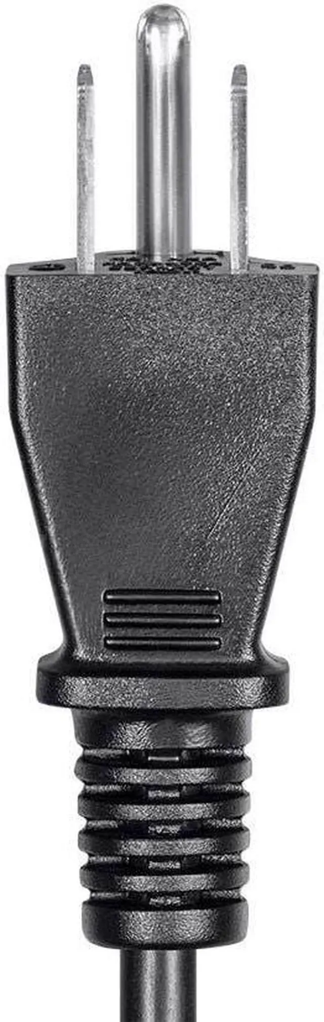 Alt view image 5 of 7 - Monoprice 8ft 16AWG Power Cord Cable with 3 Conductor PC Power Connector Socket  13A (NEMA 5-15P to IEC 60320 C13)