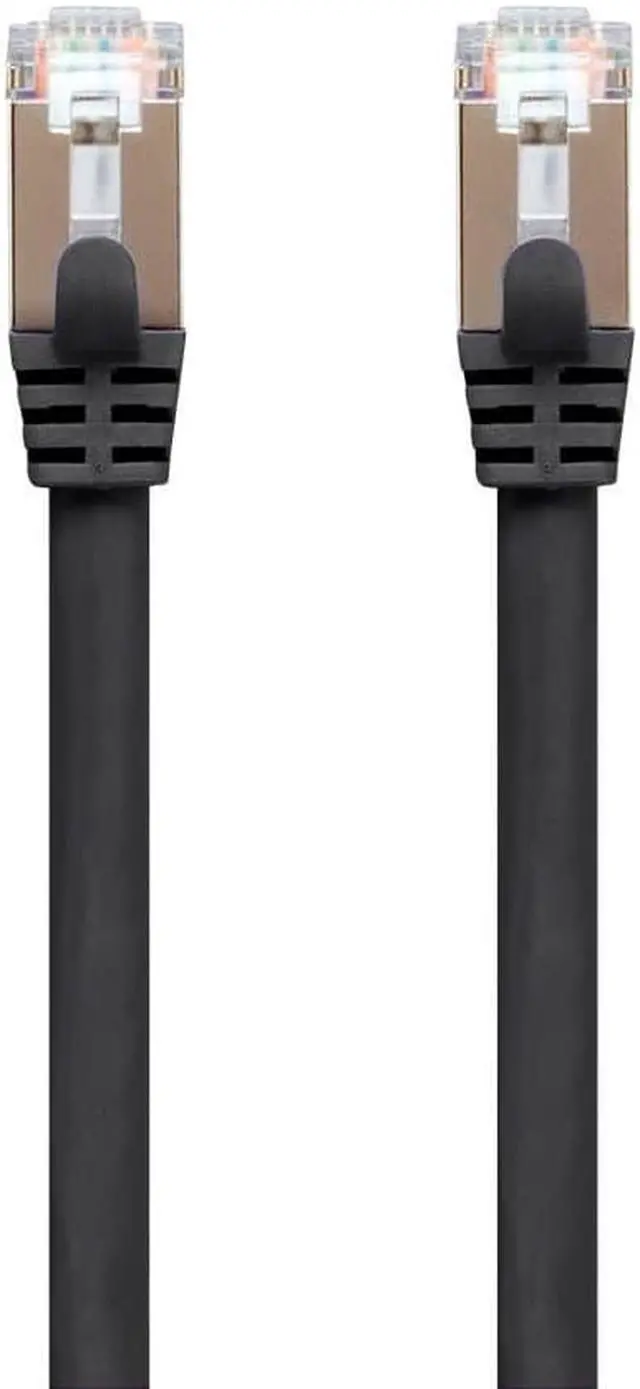 Alt view image 2 of 5 - Monoprice Cat7 Ethernet Network Patch Cable - 50 feet - Black | 26AWG, Shielded, (S/FTP) - Entegrade Series