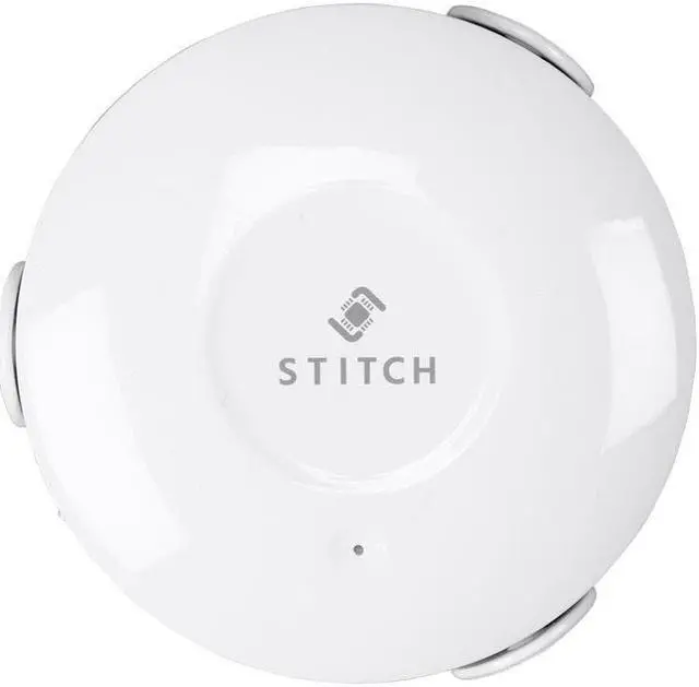 Main image of Monoprice Wireless Smart Water Leak/Flood Sensor - White with Probe and Alarm, No Hub Required (Supports IFTTT) - From STITCH Collection