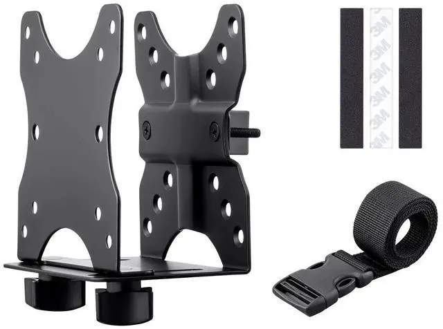 Alt view image 5 of 15 - Monoprice Computer Case CPU Holder, Thin Client Mini PC Multi-Mount, Works With Mini Pcs Up To 2.9 Inches Wide - Workstream Collection