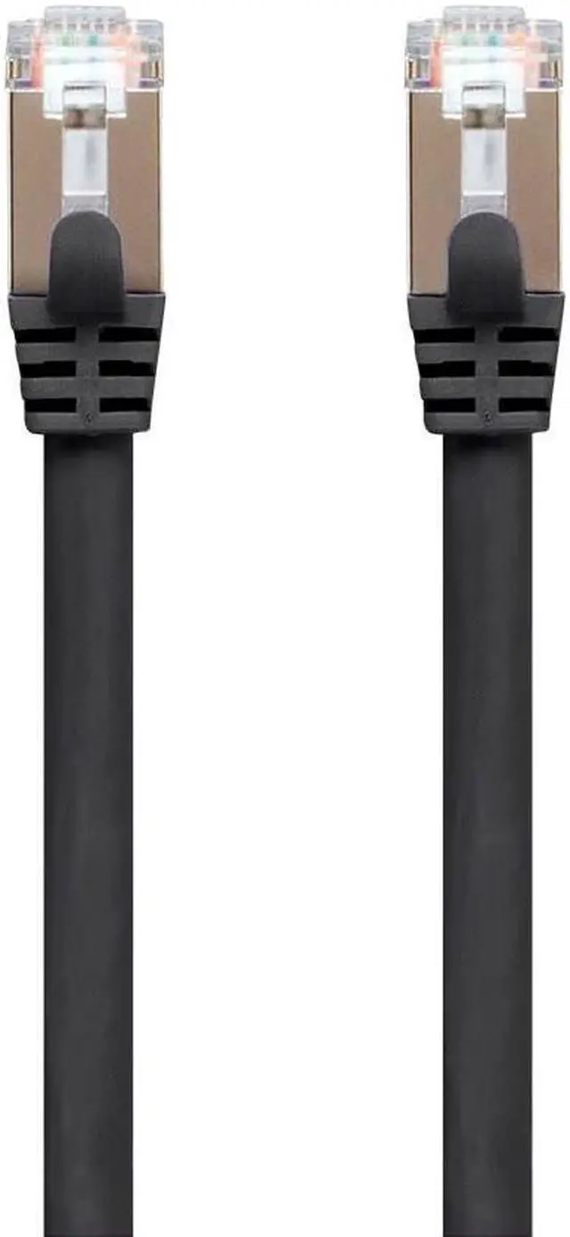 Alt view image 2 of 5 - Monoprice Cat7 Ethernet Network Patch Cable - 7 Feet - Black | 26AWG, Shielded, (S/FTP) - Entegrade Series