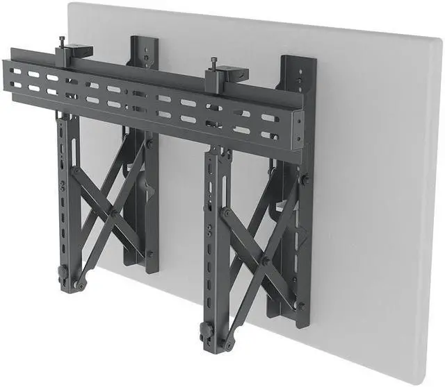 Alt view image 2 of 7 - Monoprice TV Wall Mount Bracket - Specialty Menu Board, with Push-to-Pop-Out, Max Weight 99lbs,  Extension Range 2.4in-8in,VESA Patterns Up to 600x400