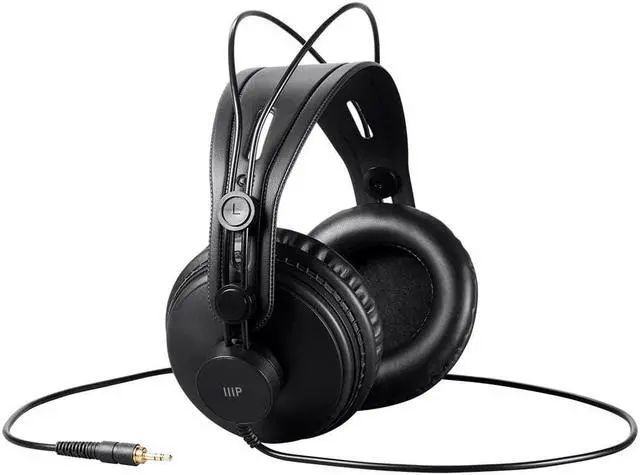 Alt view image 13 of 20 - Monoprice Modern Retro Over Ear Headphones With Ultra-Comfortable Ear pads Perfect For Mobile Devices, Hifi, And Audio/Video Production