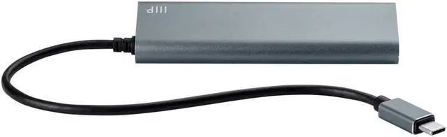 Alt view image 6 of 13 - Monoprice 4 Port USB-C Hub - Aluminum, SuperSpeed Transfer Rates, Compatible With Apple MacBook, Google Chromebook & More