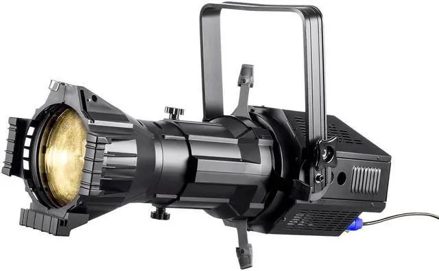 Main image of Monoprice COB LED Ellipsoidal - White | 3200K  19 Degree With Gobo Holder, 200W, 3-channel DMX control