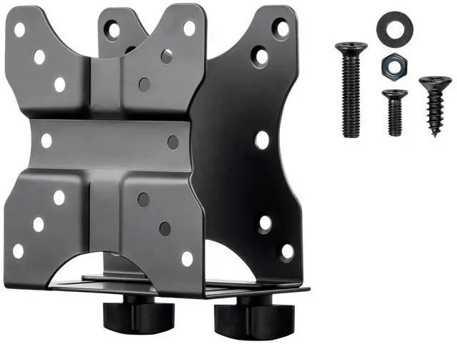 Alt view image 6 of 15 - Monoprice Computer Case CPU Holder, Thin Client Mini PC Multi-Mount, Works With Mini Pcs Up To 2.9 Inches Wide - Workstream Collection