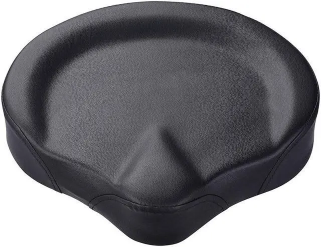 Alt view image 4 of 7 - Saddle Drum Throne Drummer Stool Round Seat Chair Adjustable Folding Stand Percussion Hardware Large