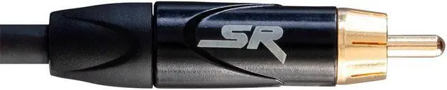 Alt view image 5 of 6 - Monoprice XLR Male to RCA Male - 1 Feet - Black, Heavy Gauge 24AWG On Tour Cables, Gold Plated Connectors - Stage Right Series