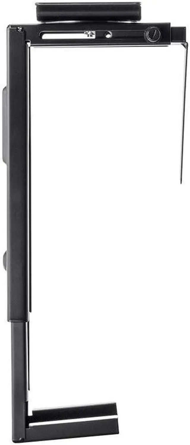 Alt view image 5 of 10 - Monoprice Computer Case CPU Tower Holder, Adjustable Under Desk Mount With Rotating Mechanism, Designed For Use With Sit-Stand Desks - Workstream Collection