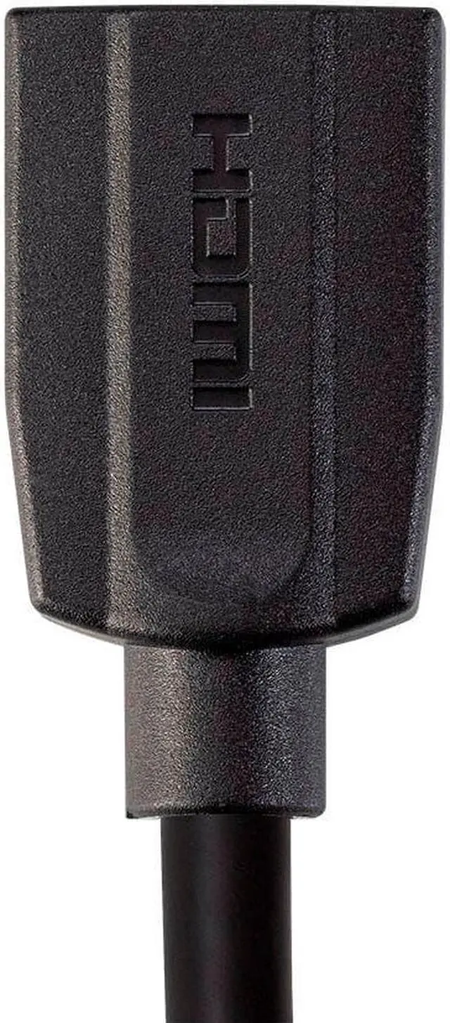 Alt view image 5 of 6 - Monoprice High Speed HDMI Extension Cable - 1.5 Feet - Black, 48Gbps, Ultra 8K, Dynamic HDR, eARC - DynamicView Series