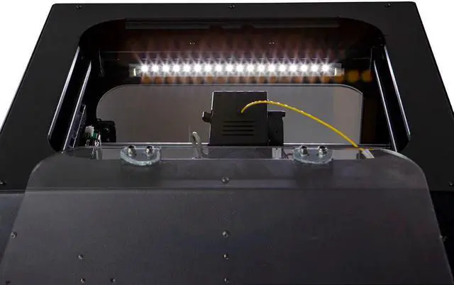 Alt view image 4 of 8 - Monoprice Maker Ultimate 2 3D Printer - with (200 x 150 x 150 mm) Heated and Removable Glass Built Plate, Auto Bed Leveling, Internal Lighting