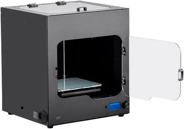 Alt view image 2 of 8 - Monoprice Maker Ultimate 2 3D Printer - with (200 x 150 x 150 mm) Heated and Removable Glass Built Plate, Auto Bed Leveling, Internal Lighting