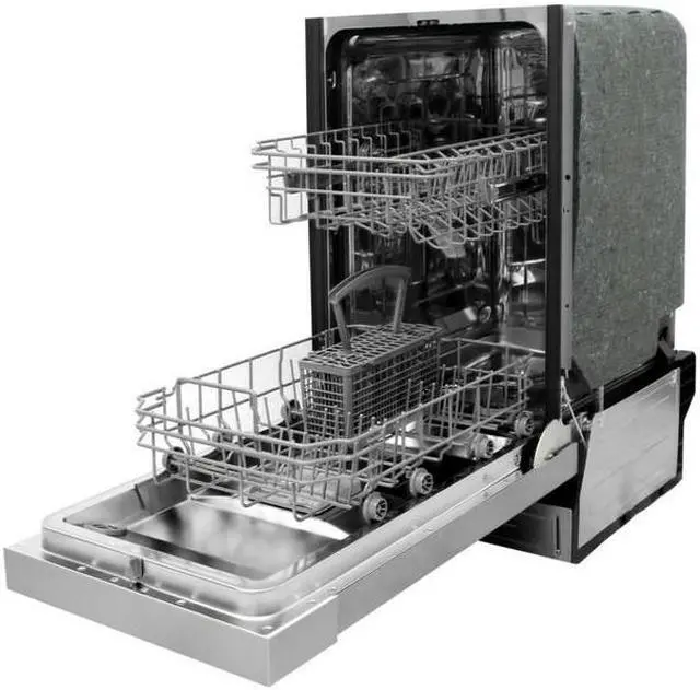 Alt view image 2 of 4 - Energy Star 18" Built-In Dishwasher w/Heated Drying - Stainless