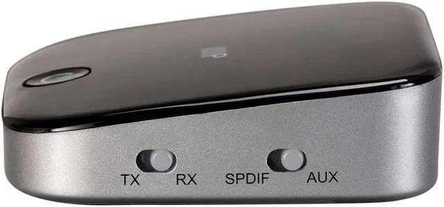 Alt view image 3 of 6 - Monoprice Bluetooth 5 Transmitter & Receiver With aptX, aptX Low Latency, AAC, And SBC Codecs, Up To 15 Hours Of Audio Playback