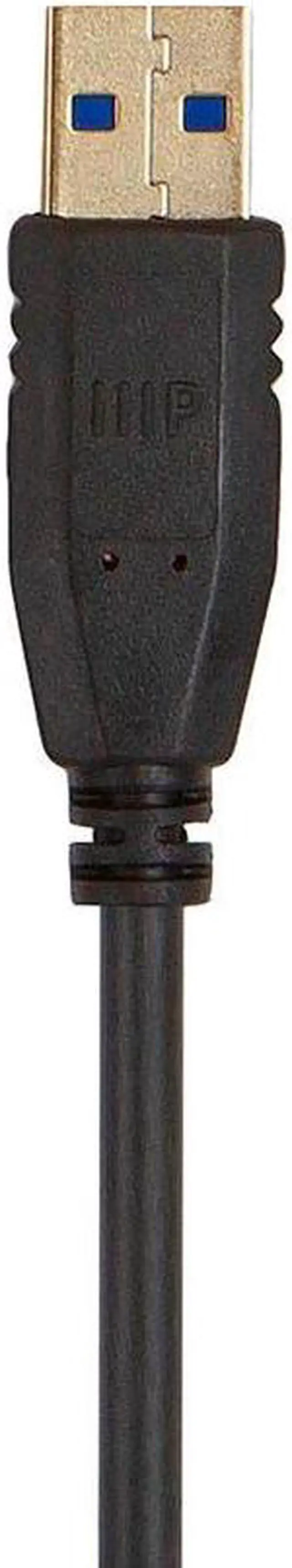 Alt view image 6 of 7 - Monoprice USB 3.0 Type-C to Type-A Cable - 3 Feet - Black, For Nintendo Switch, Samsung Galaxy S10 S9 S8 Note, Android Google Pixel - Select Series