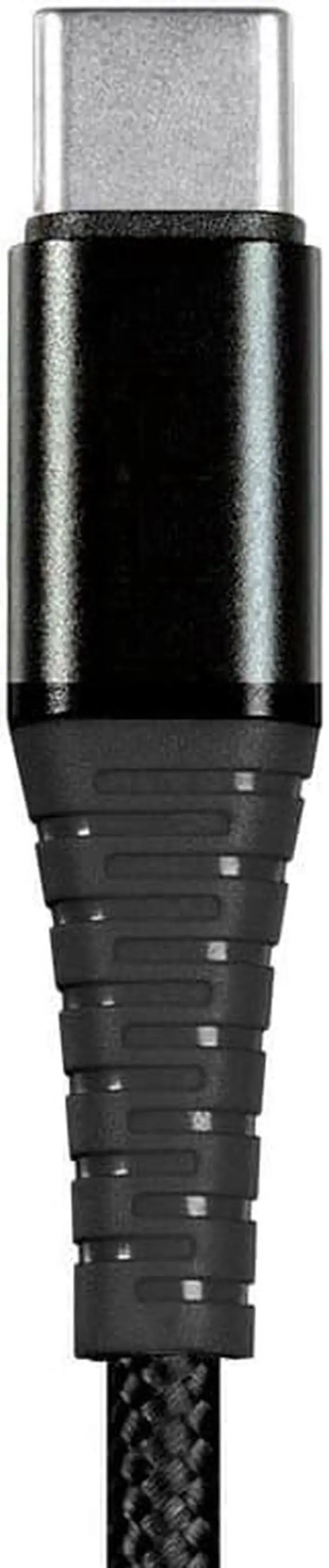 Alt view image 6 of 6 - Monoprice AtlasFlex Series Durable MFi Certified Lightning to USB Type-C Rapid Charge & Sync Kevlar-Reinforced Nyl