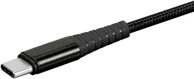 Alt view image 4 of 6 - Monoprice AtlasFlex Series Durable MFi Certified Lightning to USB Type-C Rapid Charge & Sync Kevlar-Reinforced Nyl
